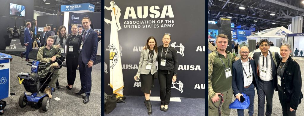 Dignitas Ukraine team at AUSA