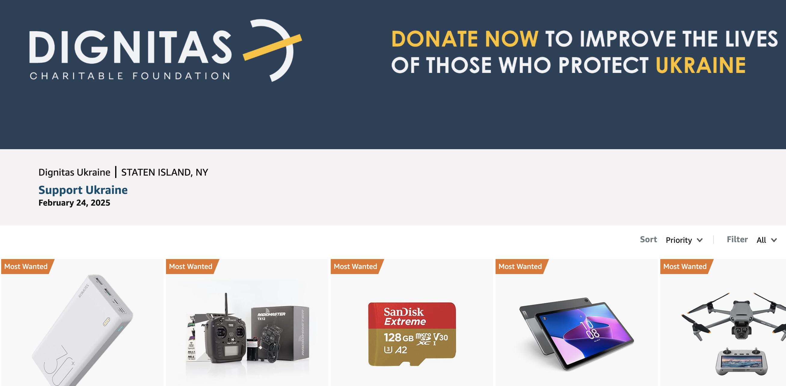 Donating to Ukraine: Why those products are  wish important