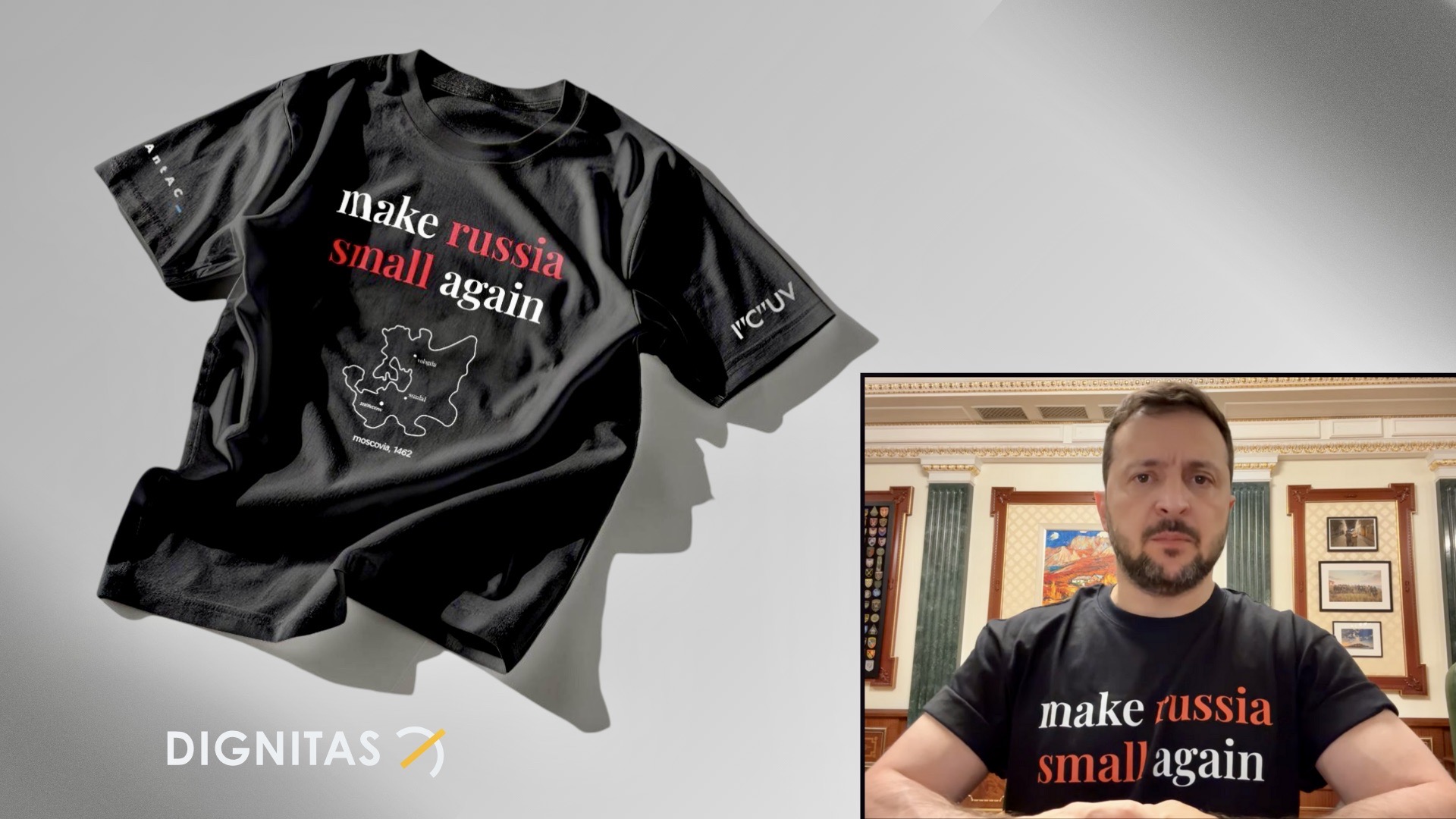 make russia small again t-shirt