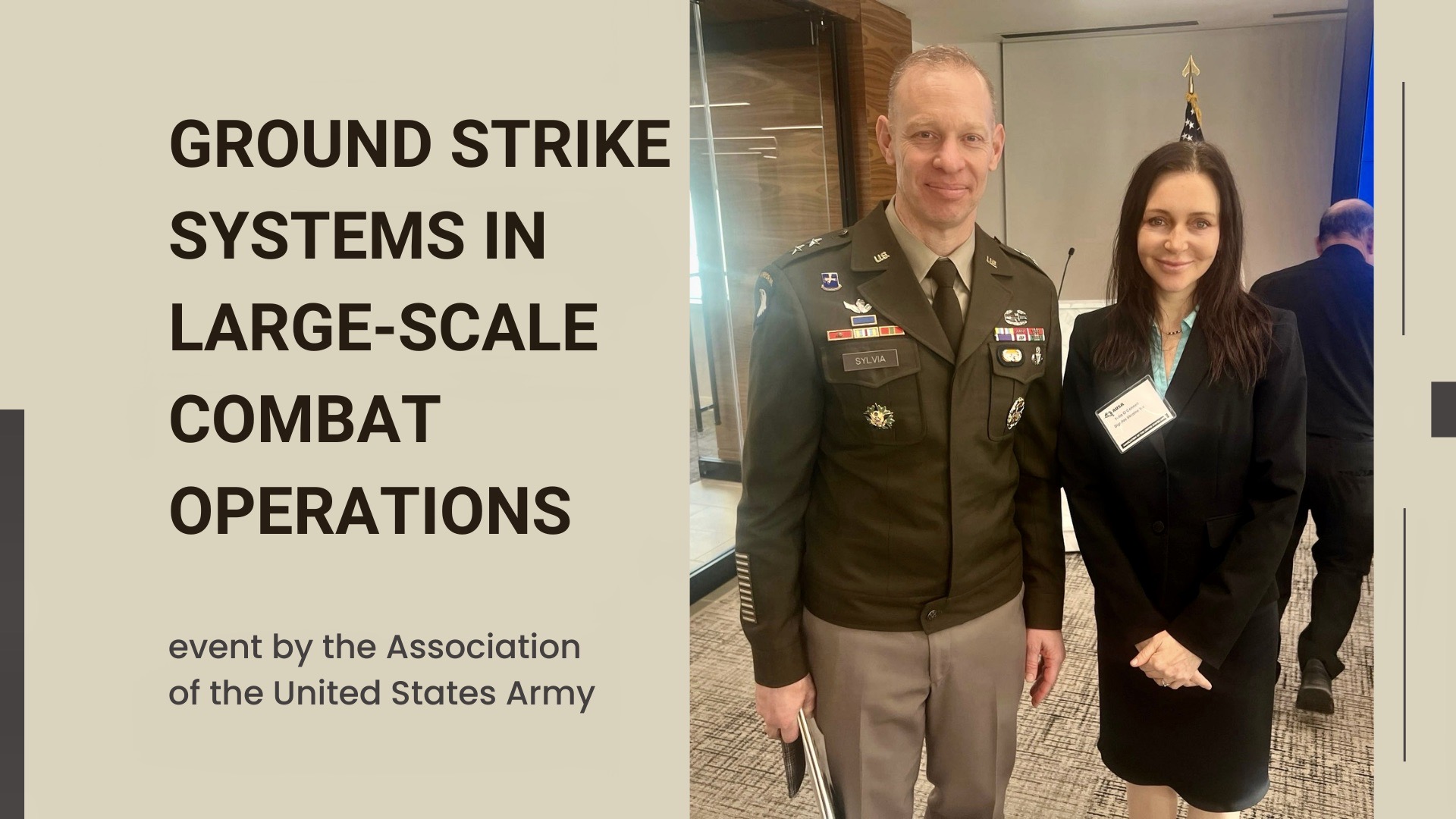 Dignitas Ukraine at the Ground Strike Systems Event by AUSA