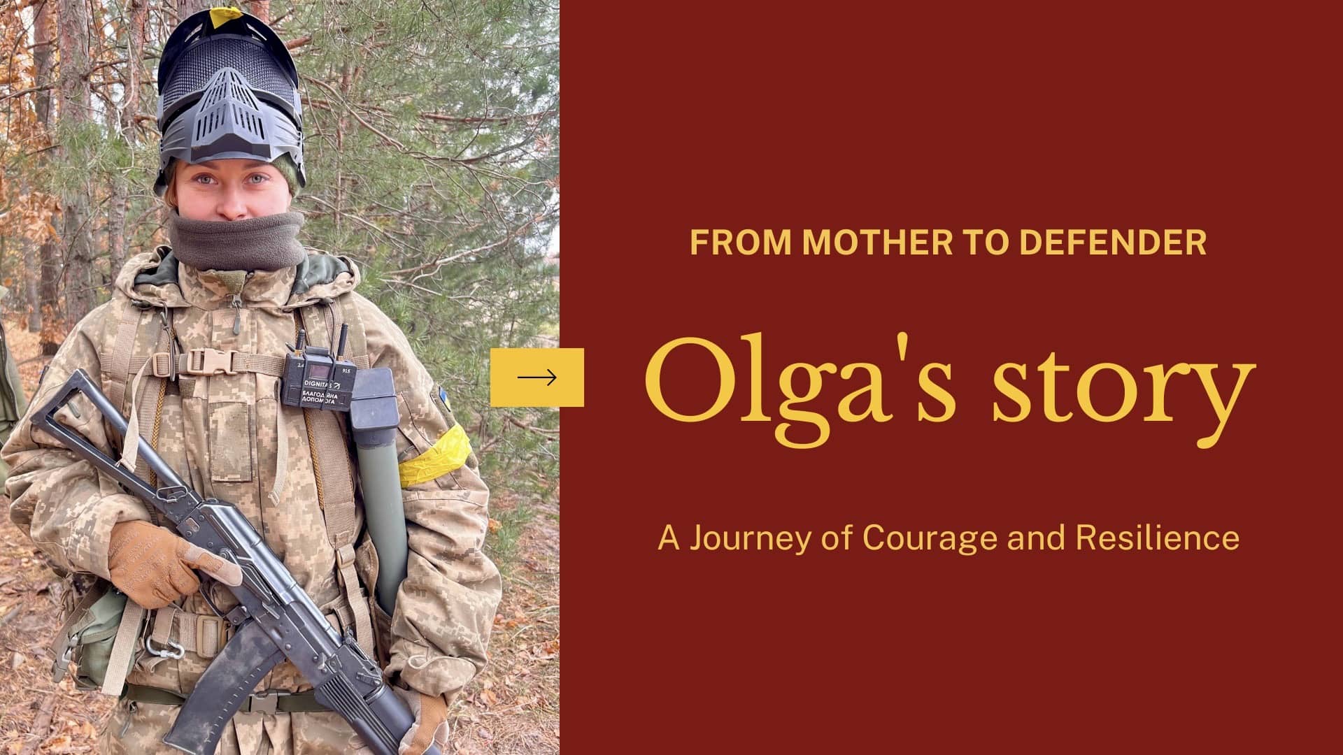 Olga's story with Victory Drones: Application Of Technology In Wartime