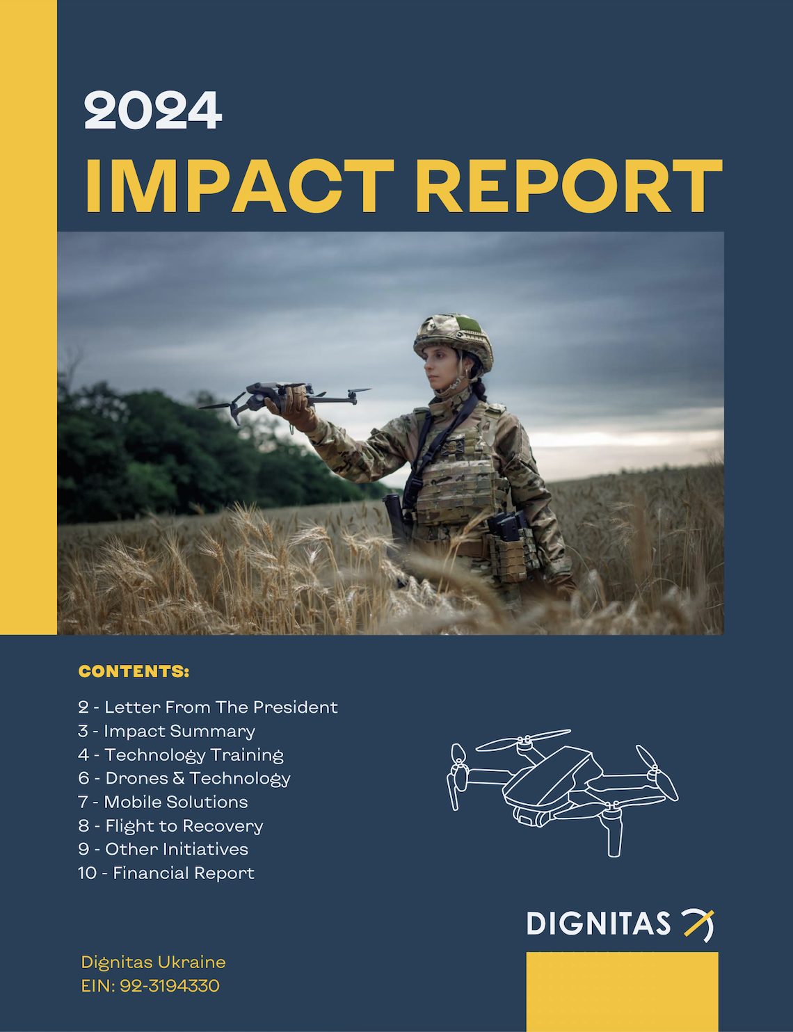 Dignitas Ukraine Impact Report 2024